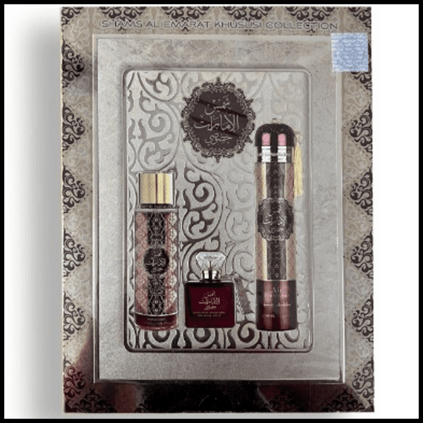 3 PIECE GIFT SET Shams Al Emarat By Ard Al Zafraan EDP