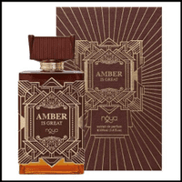 Amber is great Extrait De Perfume spray 100ml for men and women