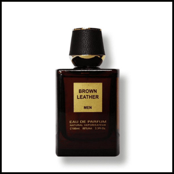 Brown Leather by Fragrance World EDP with deo 100ml For Men