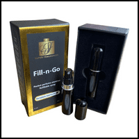 FILL-N-GO perfume atomiser spray 5ml by Super fragrances - black