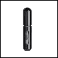 FILL-N-GO perfume atomiser spray 5ml by Super fragrances - black