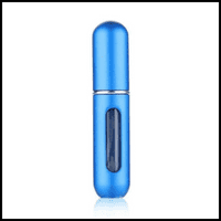 FILL-N-GO perfume atomiser spray 5ml by Super fragrances - Blue