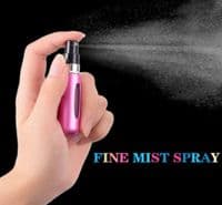 FILL-N-GO perfume atomiser spray 5ml by Super fragrances - Blue