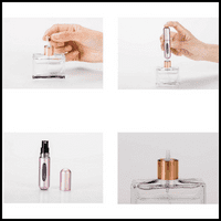 FILL-N-GO perfume atomiser spray 5ml by Super fragrances - gold
