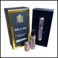 FILL-N-GO perfume atomiser spray 5ml by Super fragrances - pink