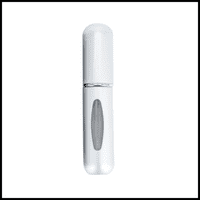 FILL-N-GO perfume atomiser spray 5ml by Super fragrances- silver