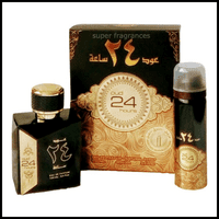 Oud 24 Hours EDP with deo by Ard Al Zaafaran - 100ml