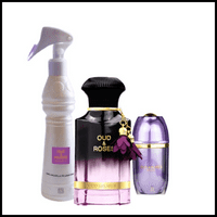 Oud and Roses collection - Perfume, gel and Air Freshner By Ahmed al Maghribi
