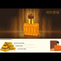Oud Crush eau de parfum 75ml unisex By Ahmed al Maghribi